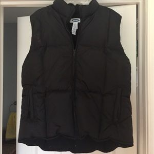 down old navy black vest